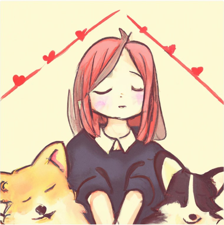 Girl with the Corgis she loves